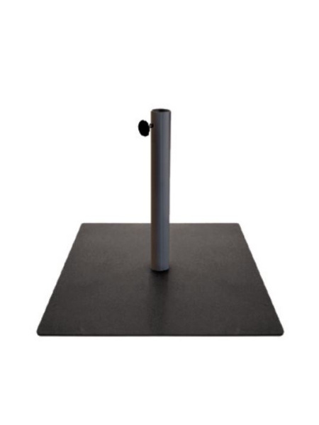 Soporte parasol gris oscuro