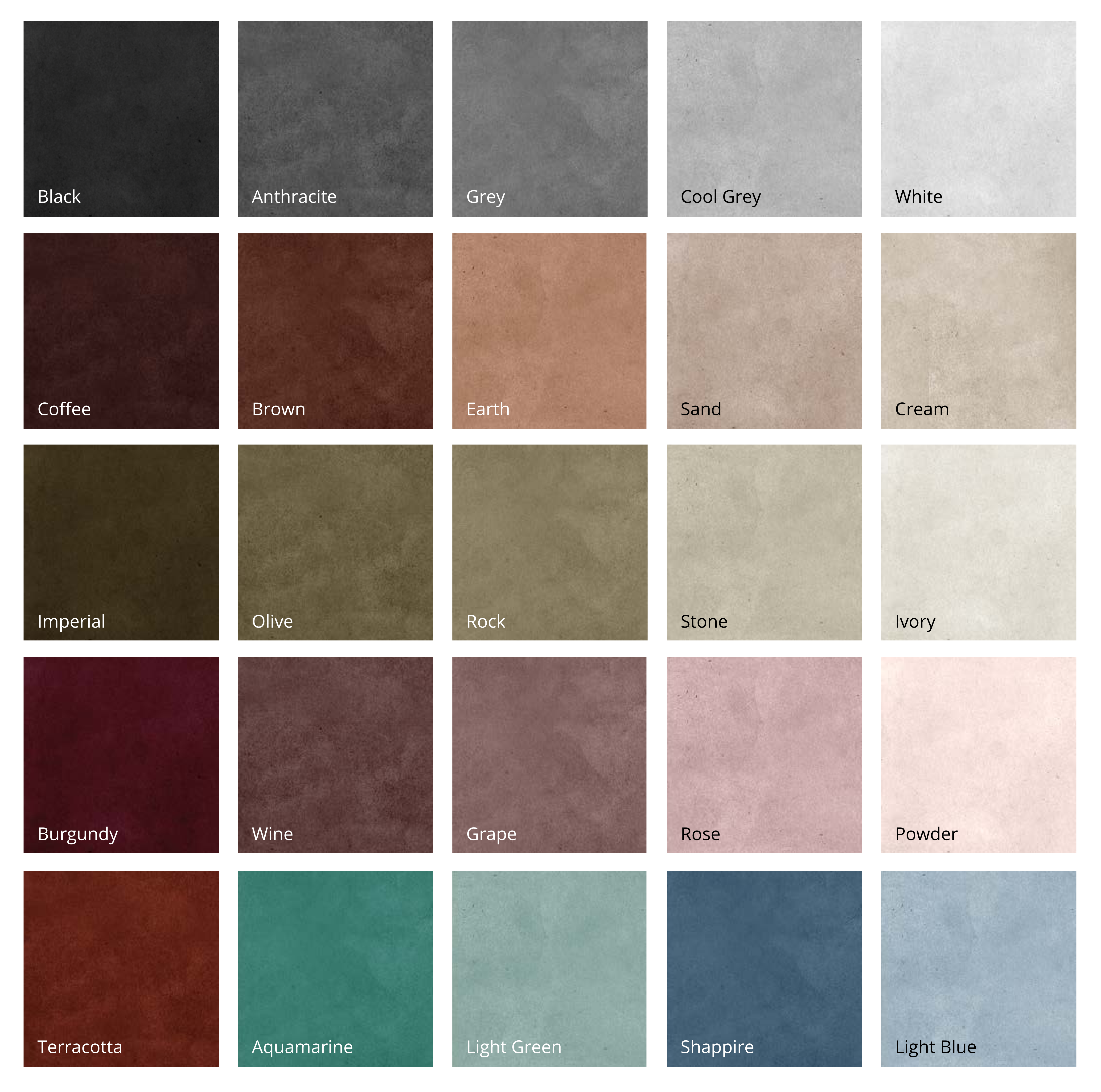 Carta de colores RAL