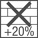 No trabar +20%