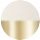Algodón crema / dorado satinado